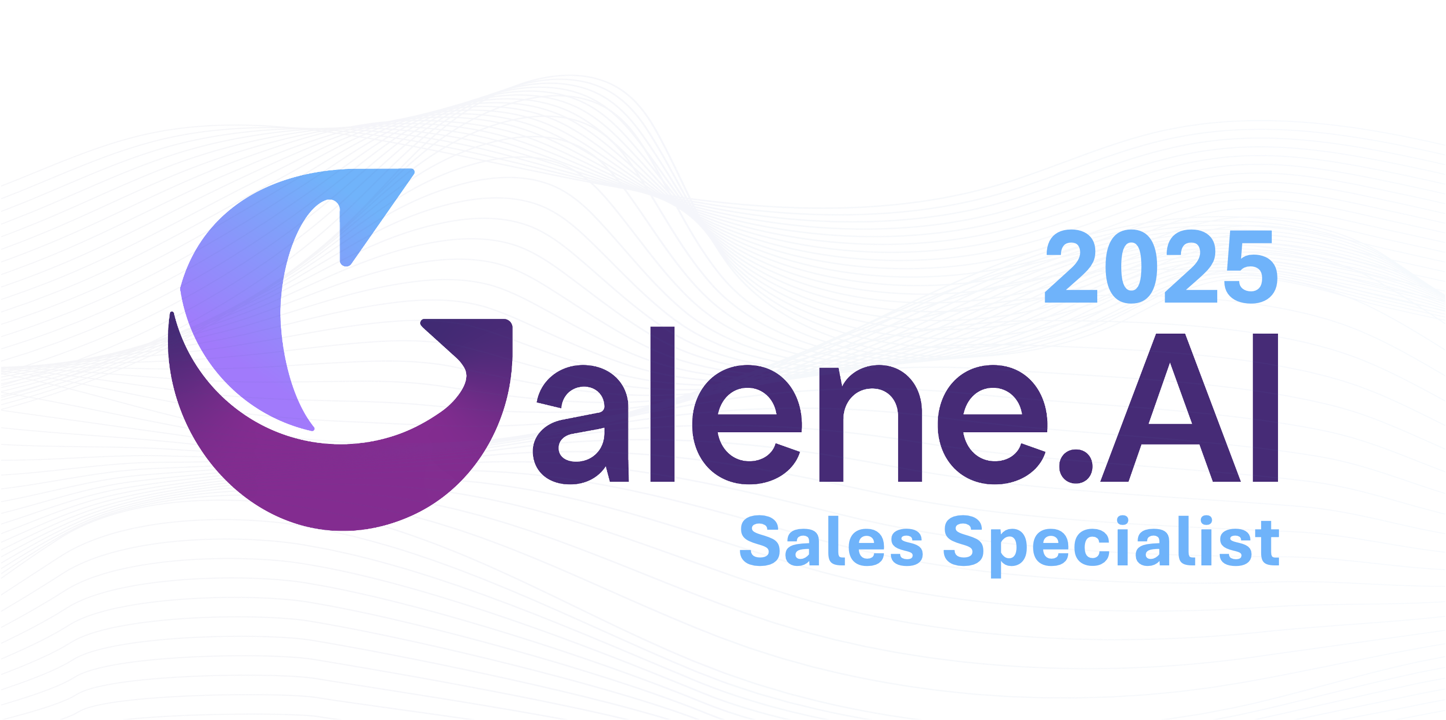Galene.AI Sales Specialist 2025 SALES25